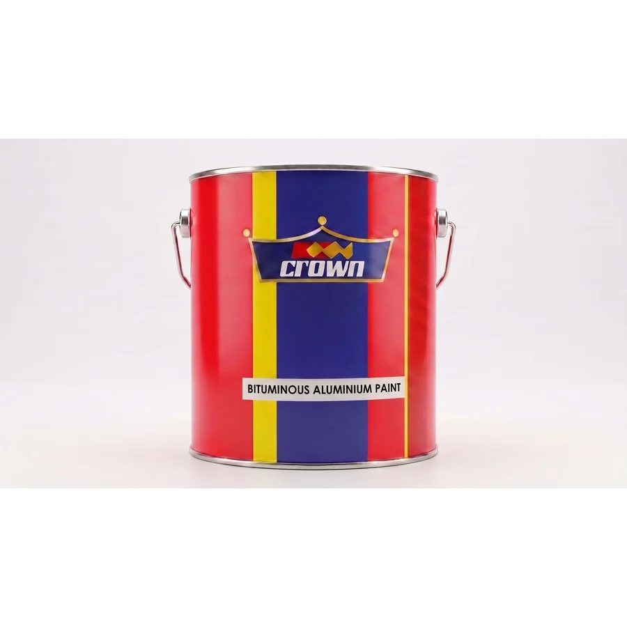 Crown Bituminous Aluminium Paint product packaging