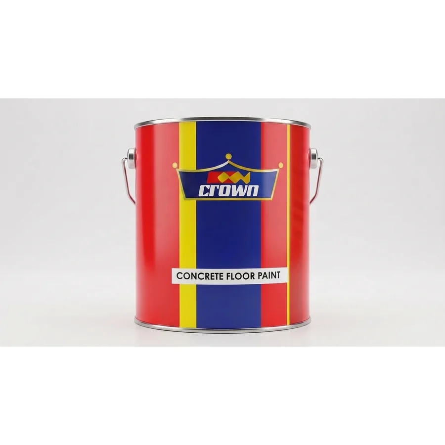 Crown Floor Paint product packaging