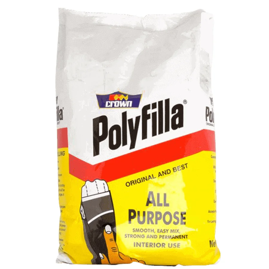 Crown Polyfilla product packaging