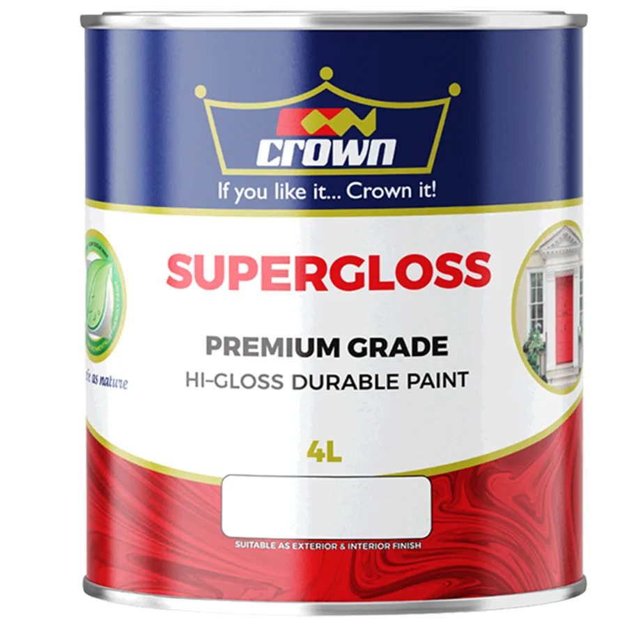 Crown Super Gloss product packaging
