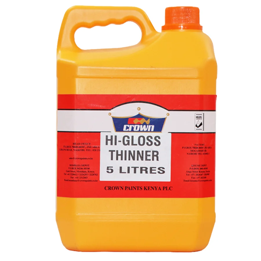 Crown Hi-Gloss Thinner product packaging