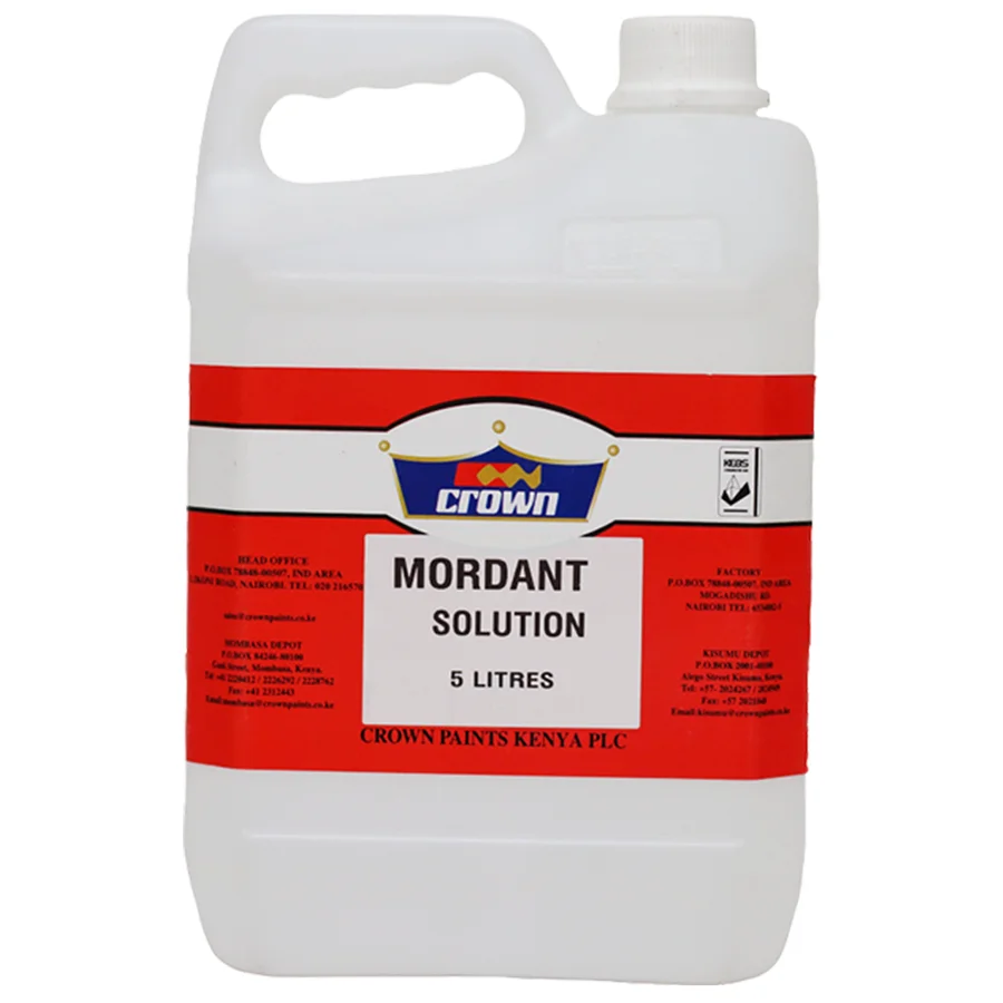 Mordant Solution / Passivating Wash product packaging