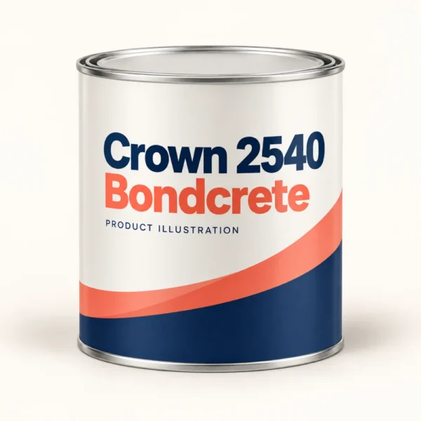AI product illustration of Crown 2540 Bondcrete; actual packaging may differ