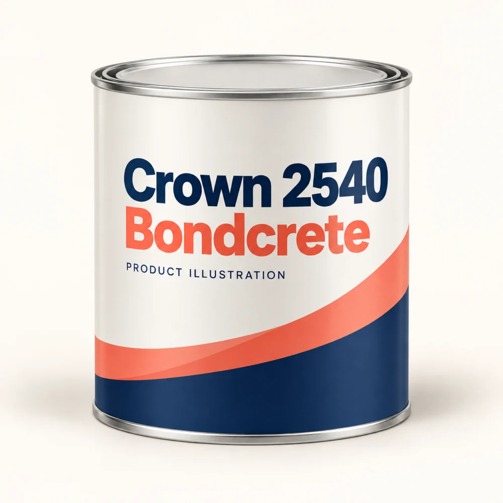 AI product illustration of Crown 2540 Bondcrete; actual packaging may differ